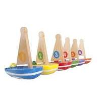 Great Gizmos Wooden Boat Assorted Colors