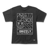 Grizzly Linescape T-Shirt - Black