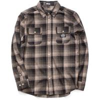 Grizzly Endangered Flannel Shirt - Brown Plaid