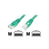 Green Molded Cat5e UTP Patch Cable Ethernet (1 ft)