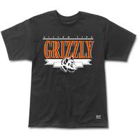 Grizzly Silver Tip Cup T-Shirt - Black