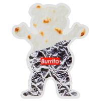 Grizzly Joey Buritto Bear Sticker