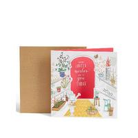 Greenhouse Birthday Card