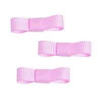 grosgrain ribbon bow favour trim pastel pink