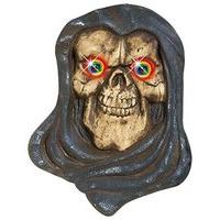 Grim Reaper Heads Withcolour Changing Eyes Accessory For Fancy Dress