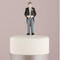 Groom in Traditional Morning Suit Figurine