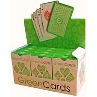 Green Recycled Playing Cards