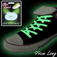 Green Glow In The Dark Laces