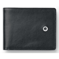 Graf von Faber-Castell Leather Accessories Black Smooth Small Credit Card Wallet in Landscape Format