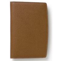 graf von faber castell leather accessories brown grained pocket diary