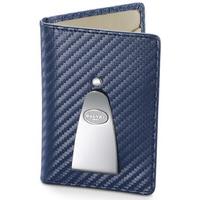 Grants of Dalvey Continental Credit Card & Money Clip Navy