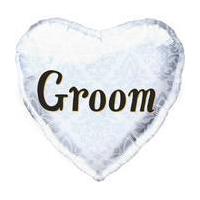 groom foil balloon