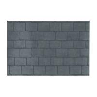 grey slate roof wallpaper 60 x 43 cm