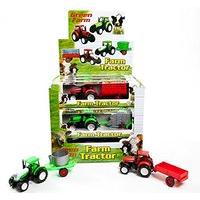 Green Farm Medium Tractor & Trailer Random