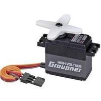 graupner midi servo hvs 933 bb mg analogue servo gear box material met ...