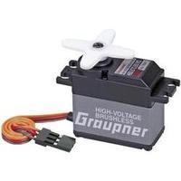 Graupner Standard servo HBS 870 BB MG Brushless servo Gear box material: Metal Connector system: JR