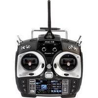 Graupner MZ-18 HoTT Handheld RC 2, 4 GHz No. of channels: 9 Incl. receiver
