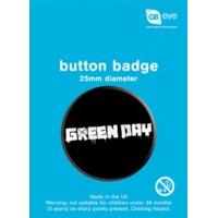 Green Day Logo Button Badge