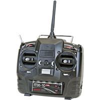 Graupner 33110 MX-10 Hott Hand Remote Control 2.4 GHz Number of Ch...