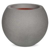 Grey Tutch Vase Ball Pot 40x32