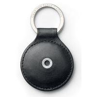 graf von faber castell leather accessories black smooth round key ring