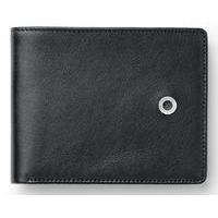 Graf von Faber-Castell Leather Accessories Black Smooth Small Credit Card Wallet in Landscape Format
