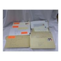 GROUP OF STAMPS ON ORIGINAL ENVE...