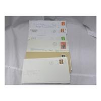GROUP OF STAMPS ON ORIGINAL ENVE...