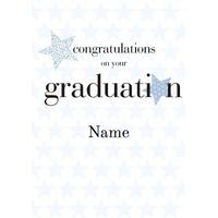 graduation star | personalised graduation card