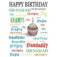 Grandad | Grandparents Birthday Card | Scribbler Cards