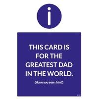 Greatest | Father\'s Day Card