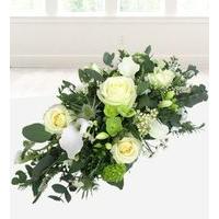 Green and White Spray