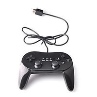 grip style classic controller for wiiwii u black