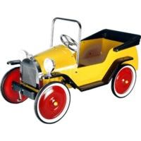 Great Gizmos Classic Pedal Car Yellow Car Harry