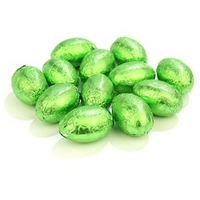 Green mini Easter eggs - Bag of 100 (approx.)