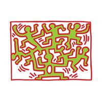 Growing, 1988 by Keith Haring