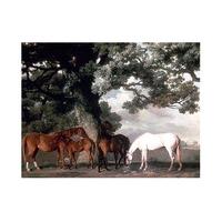 Green Pastures (A Family Group) By George Stubbs
