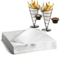 Grease Resistant Basket / Cone Liners White 12 x 12inch (Pack of 1000)