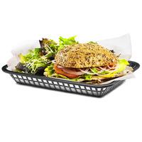 grande serving basket black 27x20x4cm case of 36