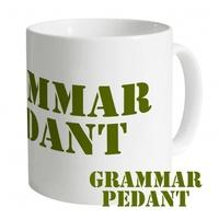Grammar Pedant Mug