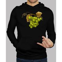 green grapes hooded sweatshirt guy