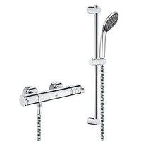 grohe wave cosmo thermo mixer shower chrome