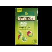 Green Tea, Apple & Pear - 20 Single Tea Bags