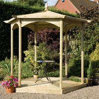 Grange Brettenham Gazebo Hexagonal No Sides