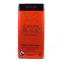 Green and Blacks Dark Ginger Bar