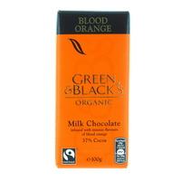 Green & Blacks Blood Orange Milk Chocolate Bar