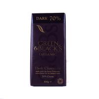 green and blacks organic dark chocolate 70