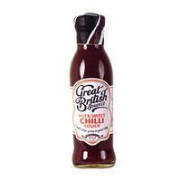 great british sauce company hot sweet chilli sauce