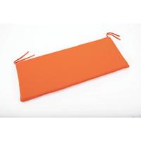 Greenhurst Waterproof Bench Cushion in Tangerine