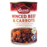 Grants Minced Beef and Carrots